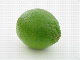Citron vert, spécimen sans défaut